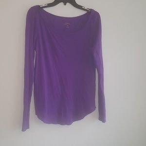 Polo . Purple. Beautiful long sleeve top
